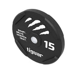 Tiguar bumper rubber black 15 kg fekete kiegészítő TI-WBRB01500