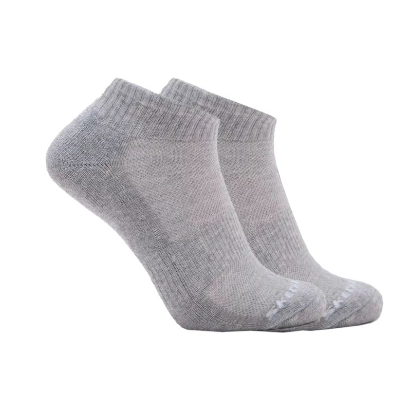 Skechers 3pk Unisex Terry Qtr Crew Gray