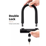 Rockbros bike lock black