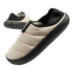 Crocs men's shoes slippers Classic Puff Moc slippers insulated bézs papucs