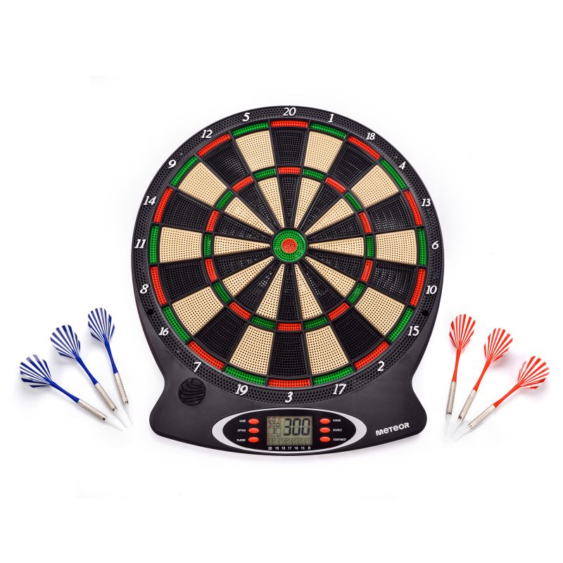 Meteor Electronic Dart Board uniw shields