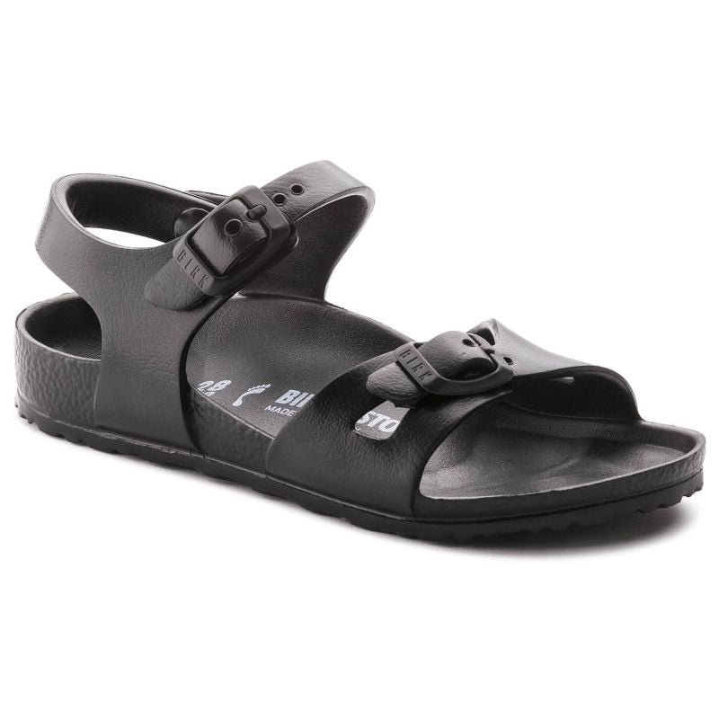Birkenstock RIO KIDS EVA Black narrow children's sandals (0126113) cipő