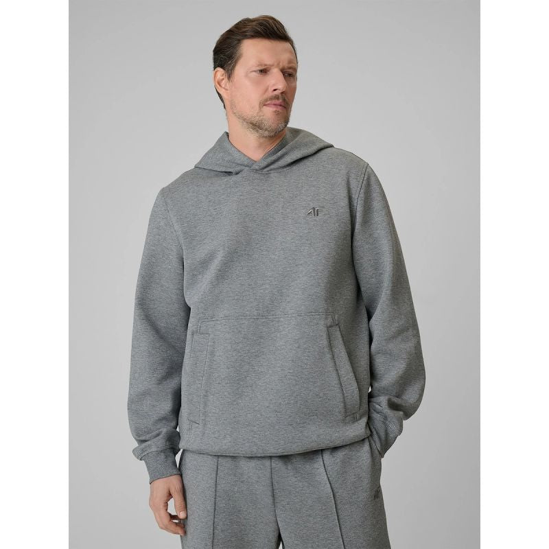 Men's regular hooded sweatshirt 4F