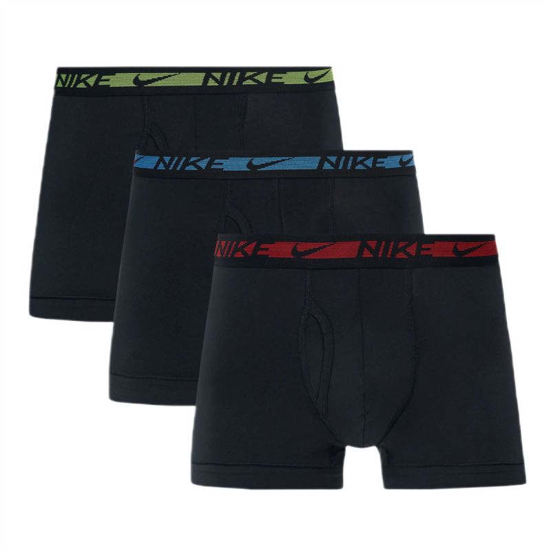 Nike Dri-Fit Trunk 3PK Men's Boxer Briefs 3-Pack - 0000KE1152-9V5 fekete alsónadrág