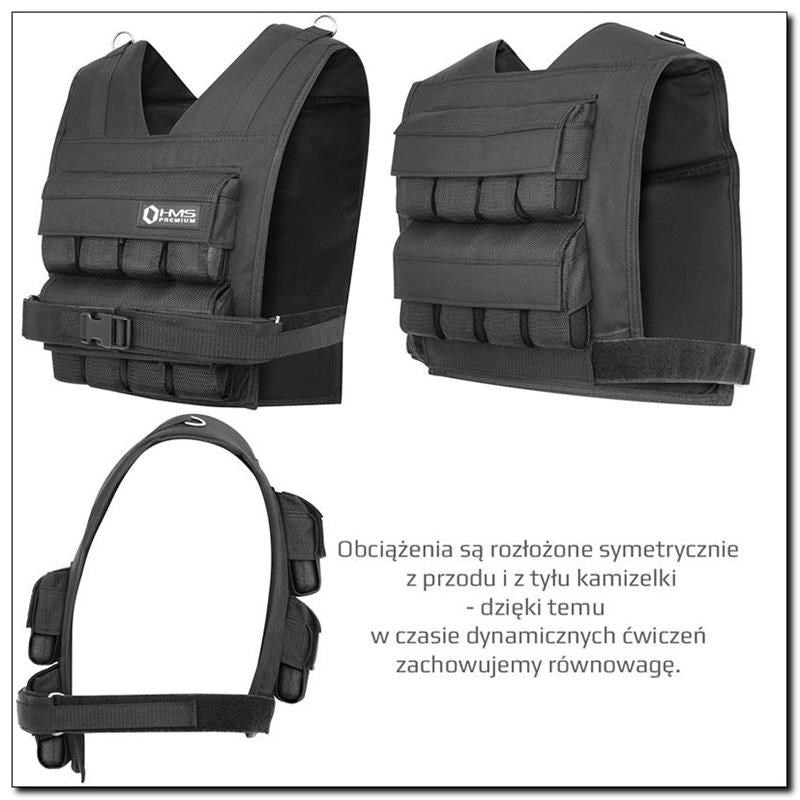 HMS Cordura KTO16 16kg Weighted Training Vest mellény 17-62-210