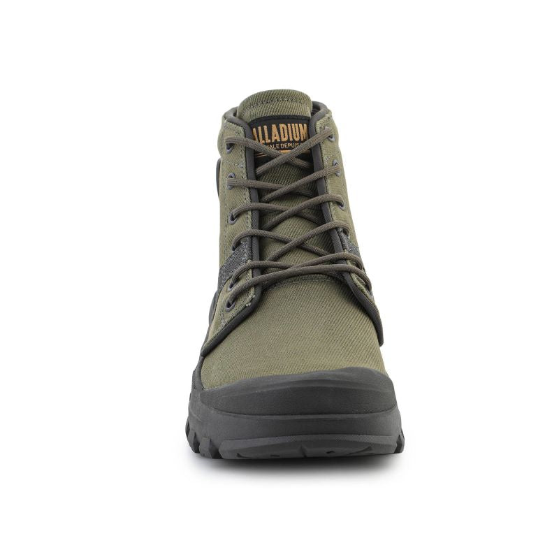 Palladium Men's Pallarider Legacy 04635-345-M Night oliva utcai cipő