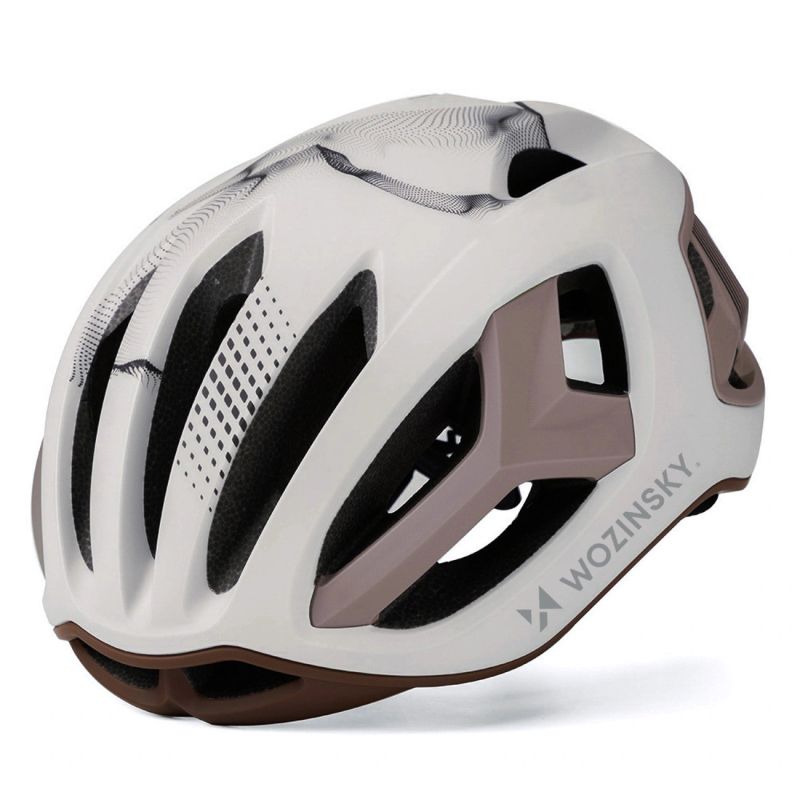 Wozinsky Ultrathin Road Bike Helmet L - Taupe védőfelszerelés HT-68T-199809