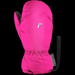 Reusch Olly R-TEX® XT Mittens, children's ski gloves, velcro, waterproof, insulated, pink (61/85/588/3350) Sapka