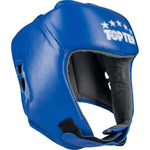 TOP TEN KTT-COMPETITION tournament boxing helmet (WORLD BOXING APPROVED) czerwony+l helmets, martial arts equipment