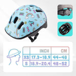Meteor KS06 Rainbow Jr Bike Helmet size XS 44-48 cm uniw helmets