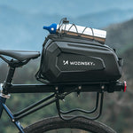 Wozinsky WSR-01B Bicycle Pannier for Trunk 9l - Black fekete elektronika 304004-198905
