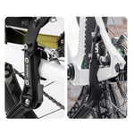 Wozinsky WSR-010 Bicycle Stand for 26-29 Inch Bikes, Adjustable, Anti-Slip - Black fekete elektronika 304004-210639