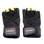 HMS Black/Yellow RST01 rS Gym Gloves fekete kapuskesztyű 17-63-200