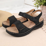 eVento W EVE223D black wedge sandals fekete szandál