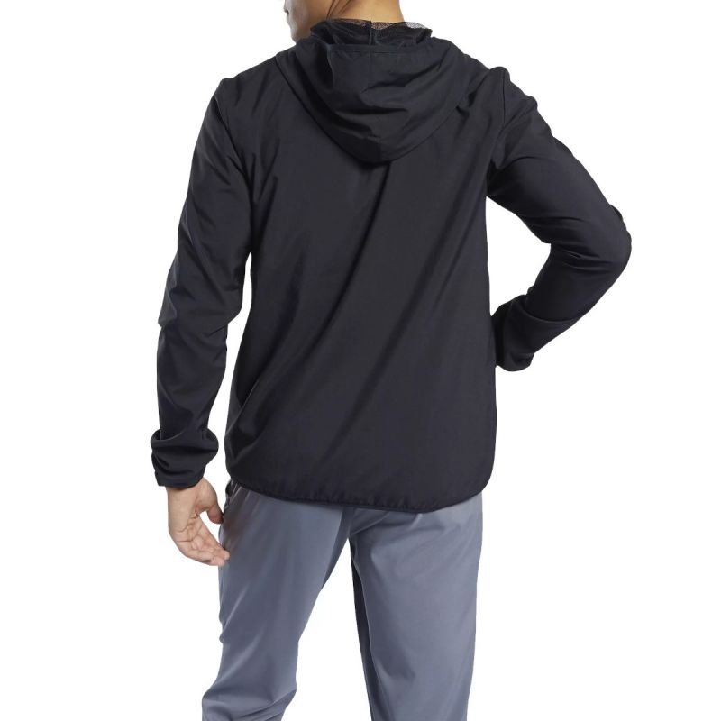Reebok ID TRAIN WOVEN JACKET FP9172 Black (100038788) Ruházat