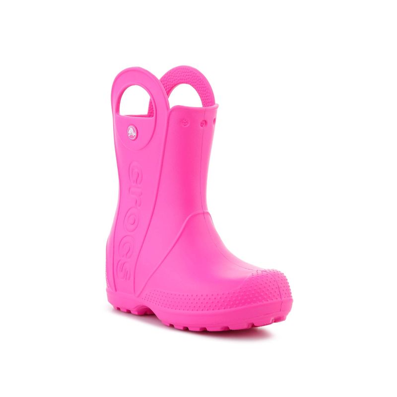 Crocs Handle It Rain Boot Kids Pink Crush