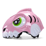 Wozinsky Children's Bike Helmet Dinosaur Pattern S - Pink różowy védőfelszerelés HT-62C-199830
