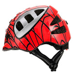 Meteor MA-2 spider Junior bicycle helmet piros helmets, protectors and knee pads