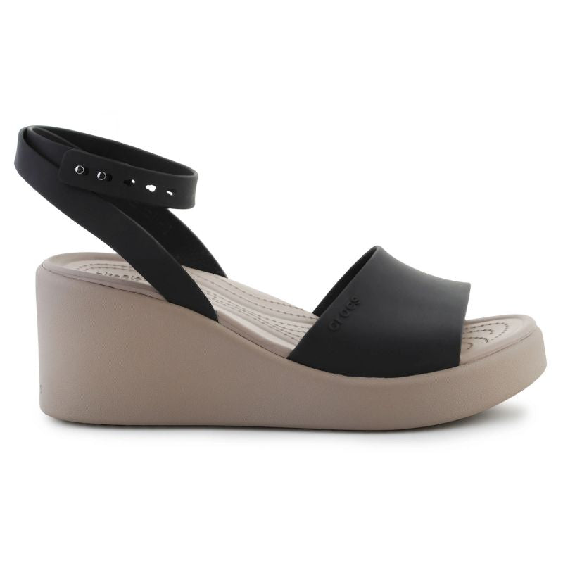 Crocs Brooklyn Ankle Strap Wedge W 209406-07H sandals Cipő
