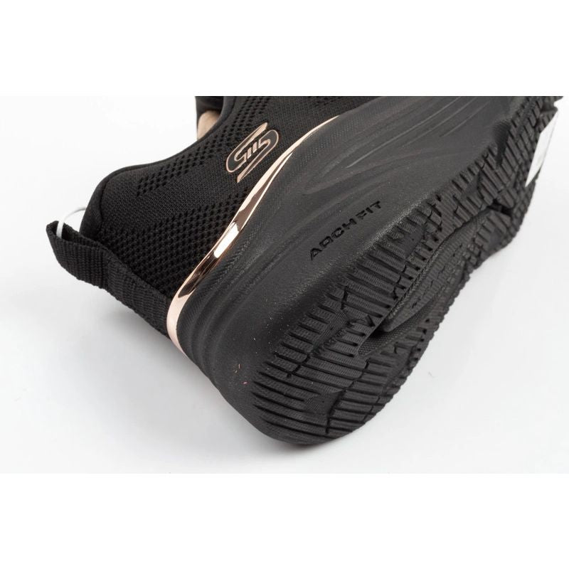 Skechers Bobs Arch Fit Elev8 Women's Sneakers fekete utcai cipő 117720/BBK