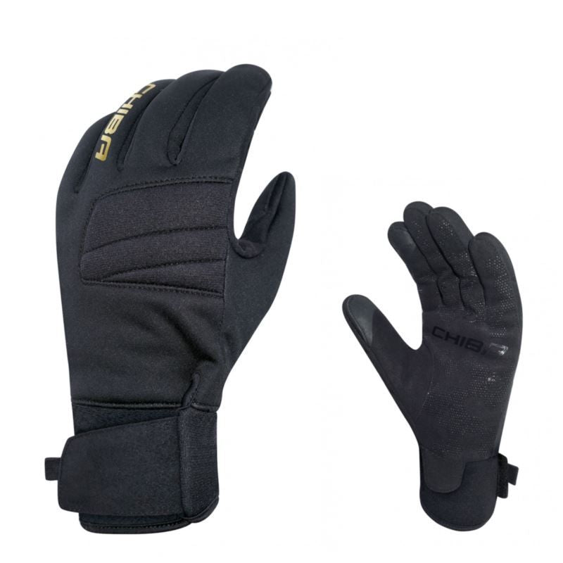CHIBA CLASSIC Gloves Black Gold arany kesztyű