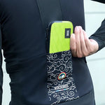 Rockbros bicycle bag 30990043005 for phone, keys, wallet 0.15 l - light green jasnozielony wallets