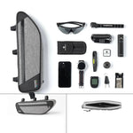 Rockbros TL003 ROAD TO SKY 2L Frame Waterproof – Gray szary hátizsák 5907769384219-211537