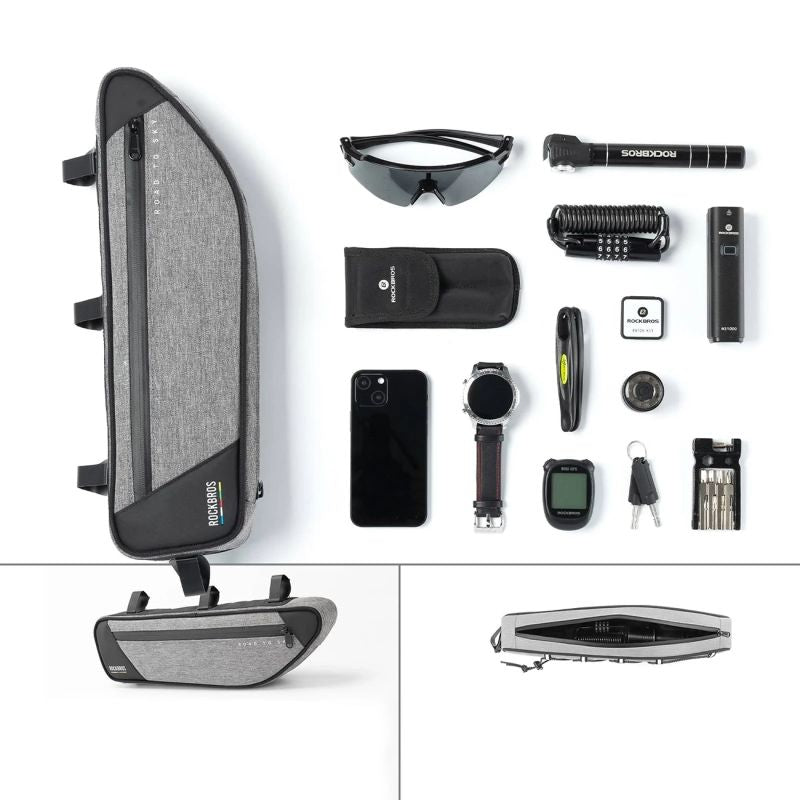 Rockbros TL003 ROAD TO SKY 2L Frame Waterproof – Gray szary hátizsák 5907769384219-211537