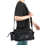 Wozinsky Bike Pannier Rack with Shoulder Strap 9L (Rain Cover Included) Black ( ) fekete táska 304004-63973