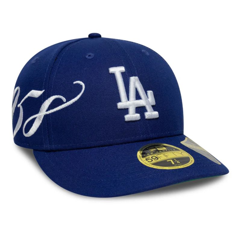 New Era 59FIFTY MLB LA Los Angeles Dodgers Est Script Low Profile Cap - 7 7/8 - 62.5cm baseball sapka