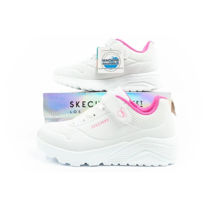 Skechers Uno Lite children's sports sneakers white comfortable Cipő