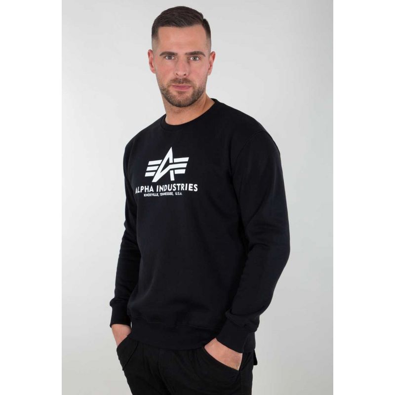 Alpha Industries Basic Sweater M 178302-03 Pulóver