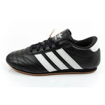 Adidas women's sports shoes Taekwondo Lace black fashionable leather