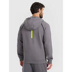 Men's zip-up hooded sweatshirt 4F 4FRAW25TSWSM2456-23S kapucnis pulóver
