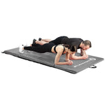 HMS Folding gymnastic mattress gray MGS01 szürke fitness matrac 17-44-286