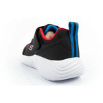 Skechers Bounder children's sports with Velcro, lightweight, fashionable black fekete utcai cipő