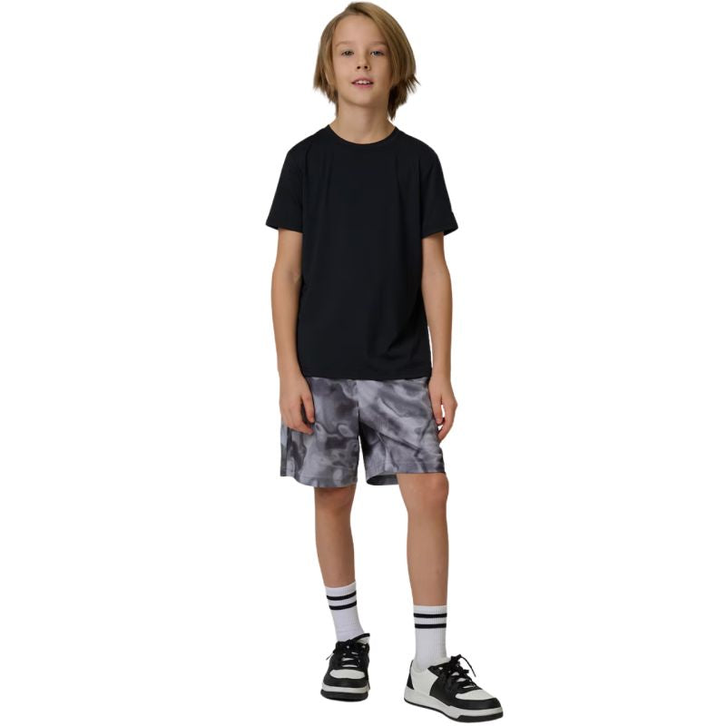 4F Boy's T-shirt FNK M1966 deep 20S fekete póló 4FJWSS26TFTSM196620S