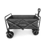Wozinsky WZP-100 beach, tourist, garden trolley, durable, wide wheels, with safety net up to - black fekete elektronika 304004-197497