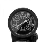 Rockbros 42610002001 Floor Bicycle Pump with Pressure Gauge - Black