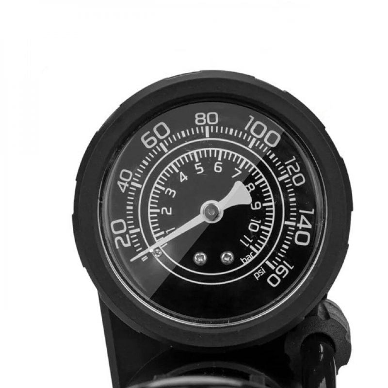 Rockbros 42610002001 Floor Bicycle Pump with Pressure Gauge - Black
