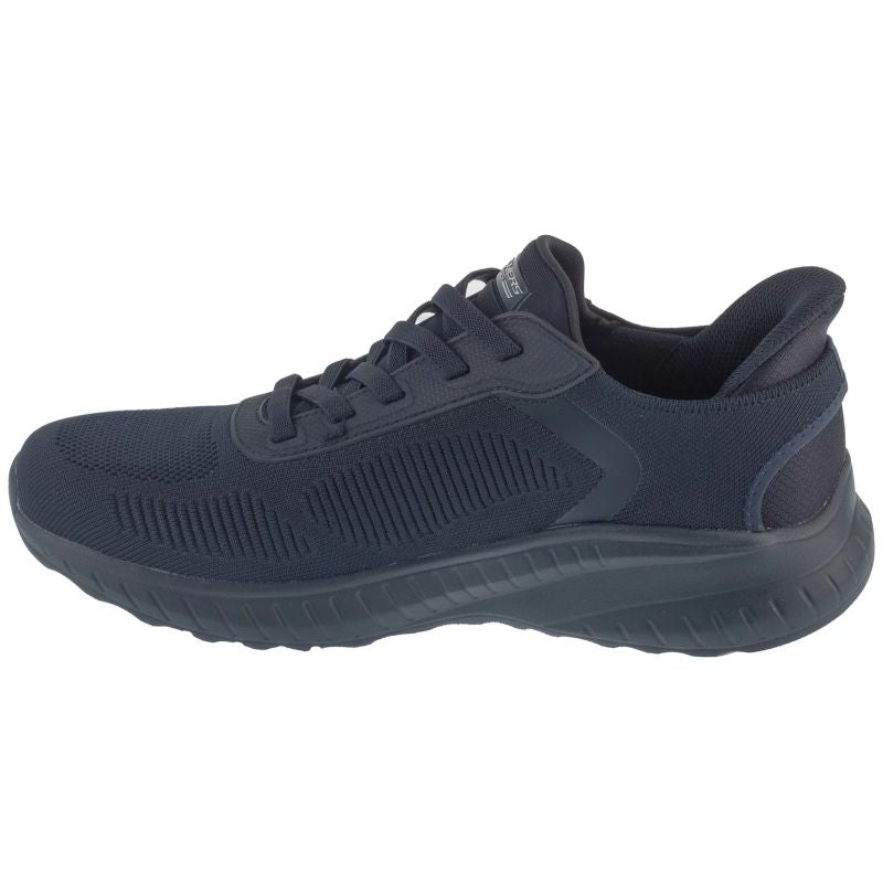 Skechers Slip-Ins: BOBS Squad Chaos – Solid Step, Navy, sötétkék utcai cipő 118312-DKNV
