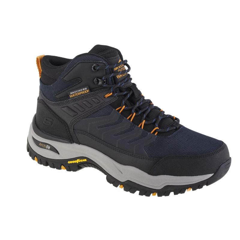 Skechers Arch Fit Dawson-Raveno 204634-NVBK Navy 41 Cipő