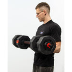 Enero COMPOSITE Dumbbell KETTLEBELL 4IN1 20KG FIT dumbbell, strength training equipment, training equipment