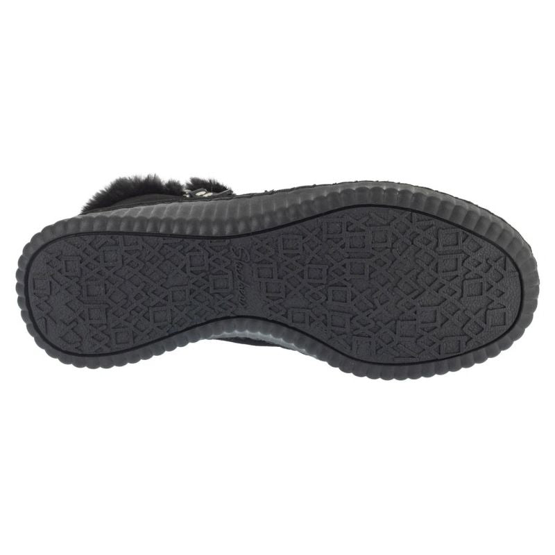 Skechers Wilshire Blvd - Fresh Zip 168108-BBK Black fekete utcai cipő