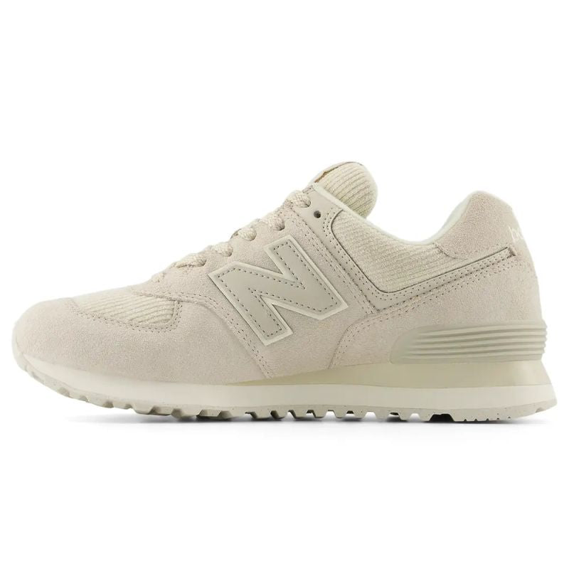 New Balance WL574 beige Lifestyle women's sneakers (WL574CBG) Utcai cipő