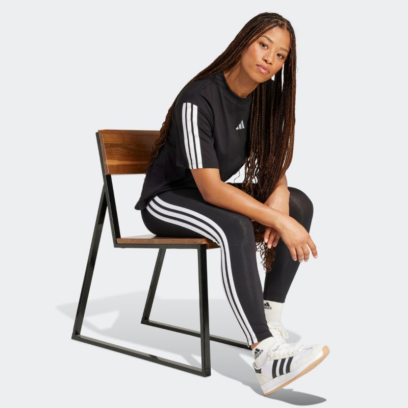adidas Essentials 3-Stripes Cotton W JE0072 Leggings