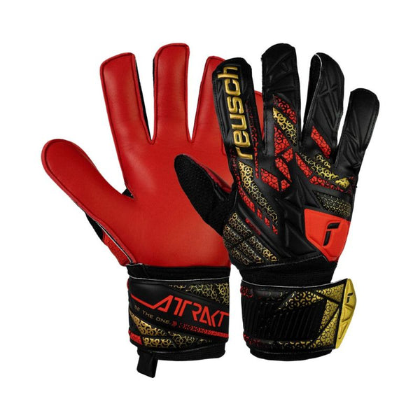 Reusch Attrakt Solid 5570515 7075 Goalkeeper Gloves Kesztyű