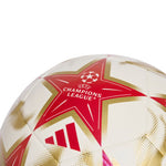 Adidas UCL Club 26/27 League Stage White, Red, and Gold arany labda KE9764