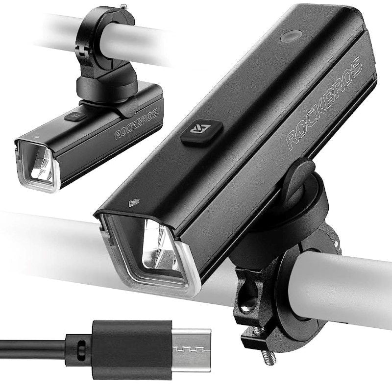 Rockbros front bike light fekete tourist equipment