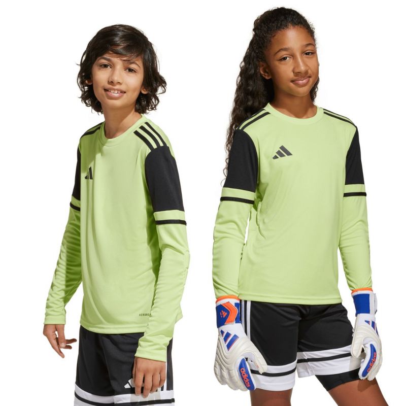 adidas Squadra 25 Long Sleeve Jr Goalkeeper Jersey JJ1940 Hosszú ujjú póló